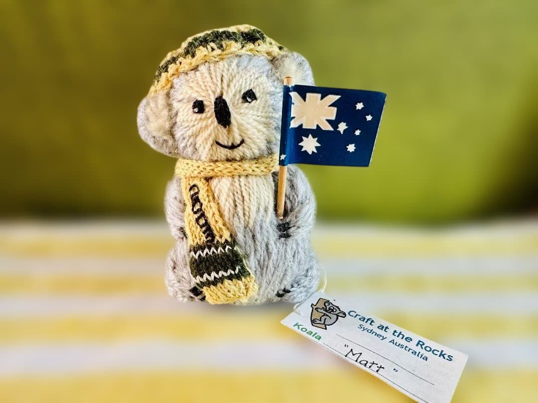 【世界に１つだけ！】ラグビーワールドカップ2003ワラビーズ選手マスコットコアラ