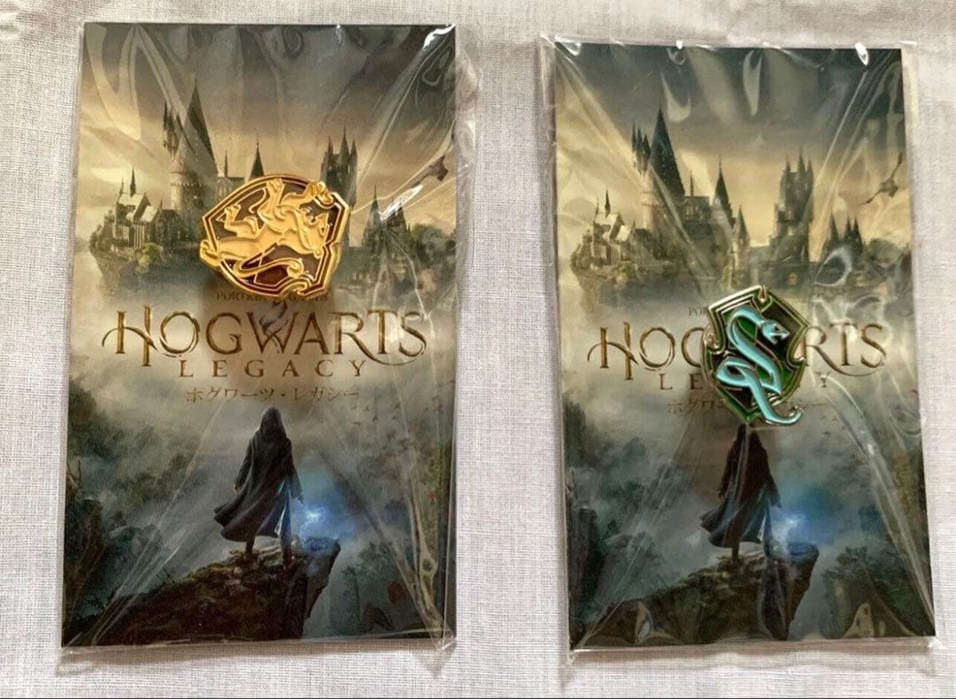 Hogwarts Legacy ピンバッジ 4種セット&マグネット　セット