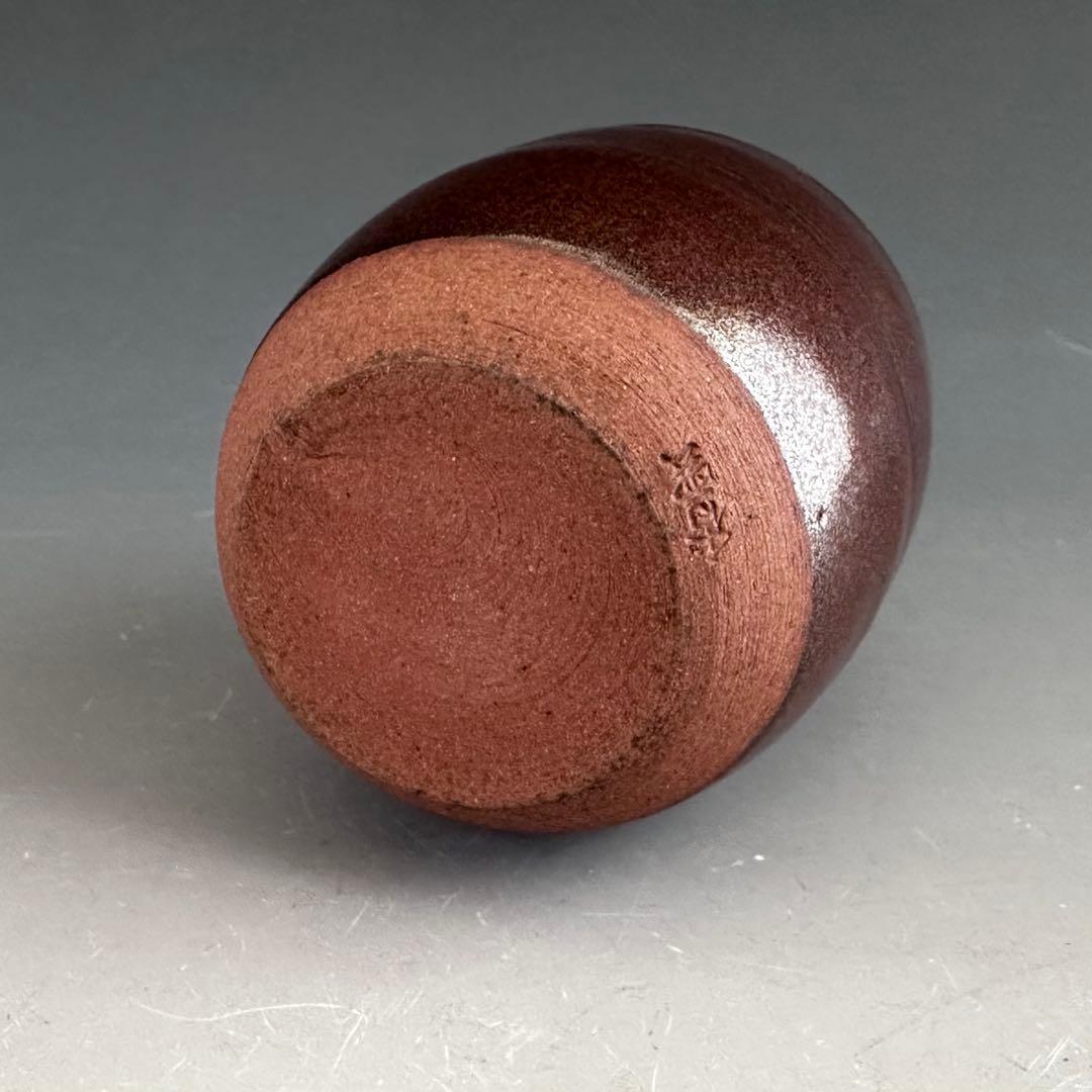 茶道具　肩付　茶入　濃茶器　宮川香雲　共箱　京焼　仕服付　茶事　稽古