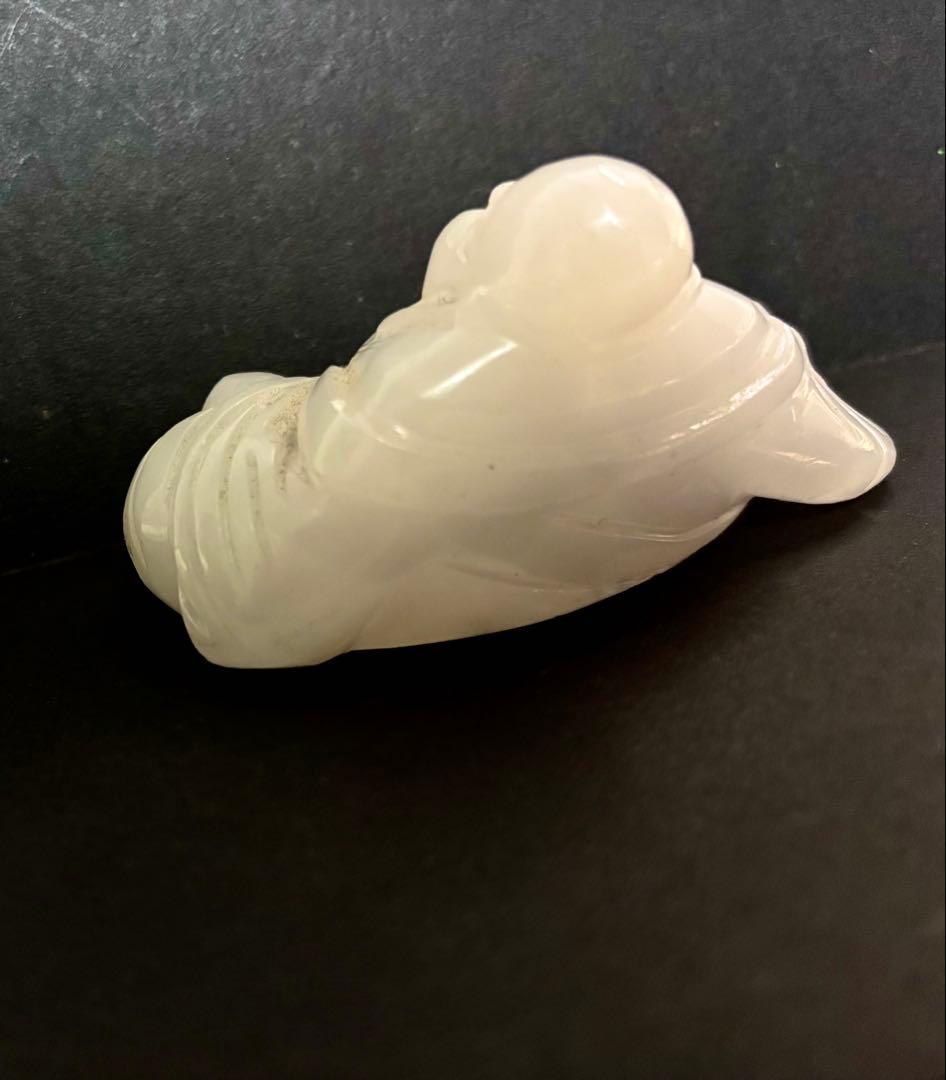 瑪瑙の印材（3個未使用）碧玉印材（1個未使用）布袋様（石）