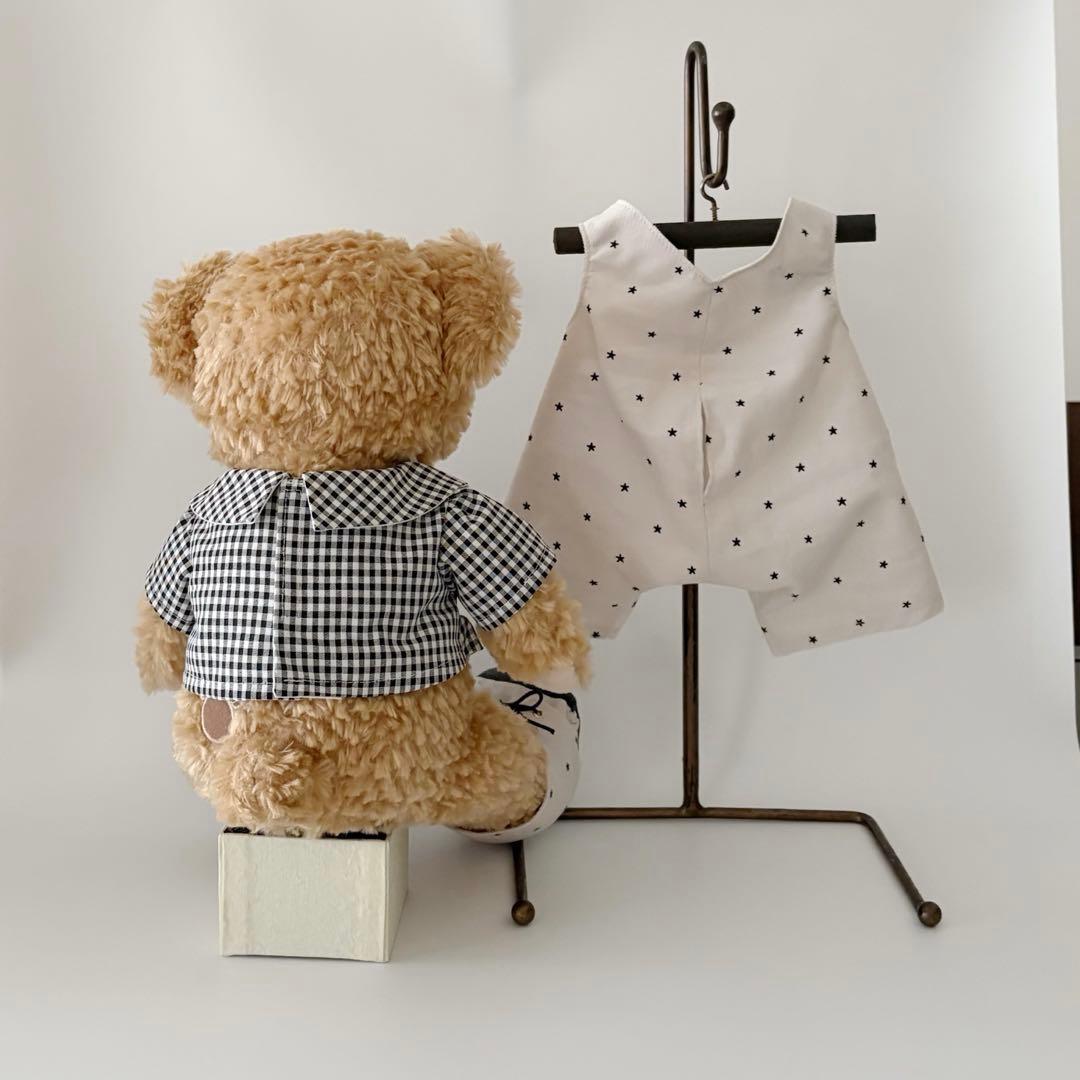 ダッフィ＆シェリーメイ　コスチューム　オーバーオール＆ワンピースセット（靴付）