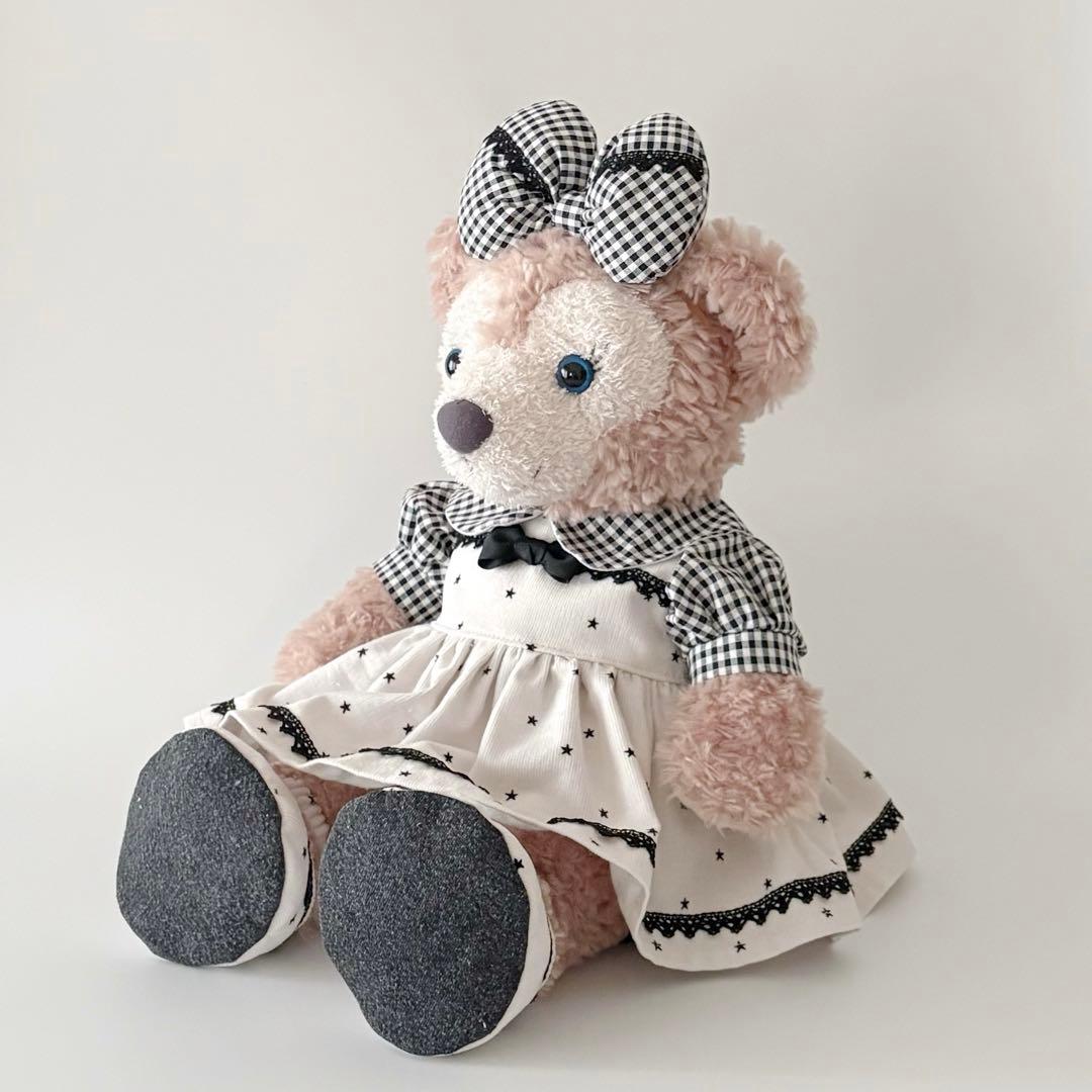 ダッフィ＆シェリーメイ　コスチューム　オーバーオール＆ワンピースセット（靴付）