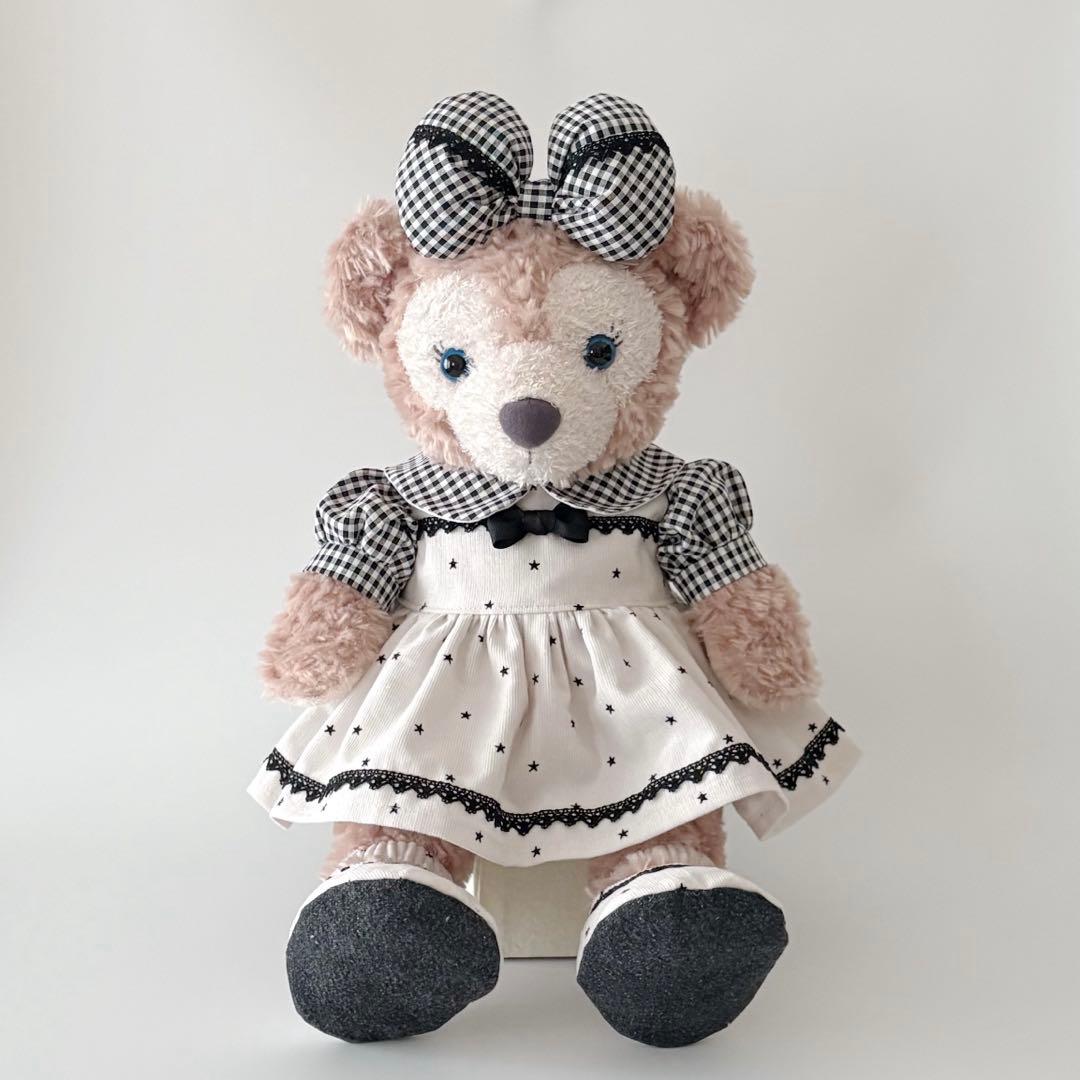 ダッフィ＆シェリーメイ　コスチューム　オーバーオール＆ワンピースセット（靴付）