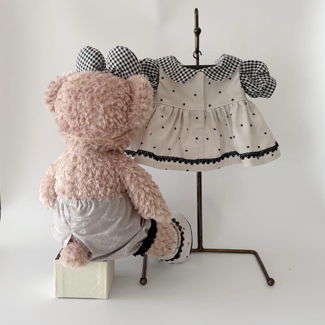 ダッフィ＆シェリーメイ　コスチューム　オーバーオール＆ワンピースセット（靴付）