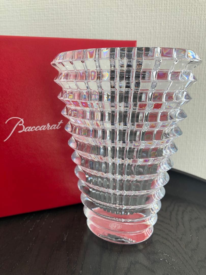 Baccarat バカラ　アイベース　花瓶　新品未使用