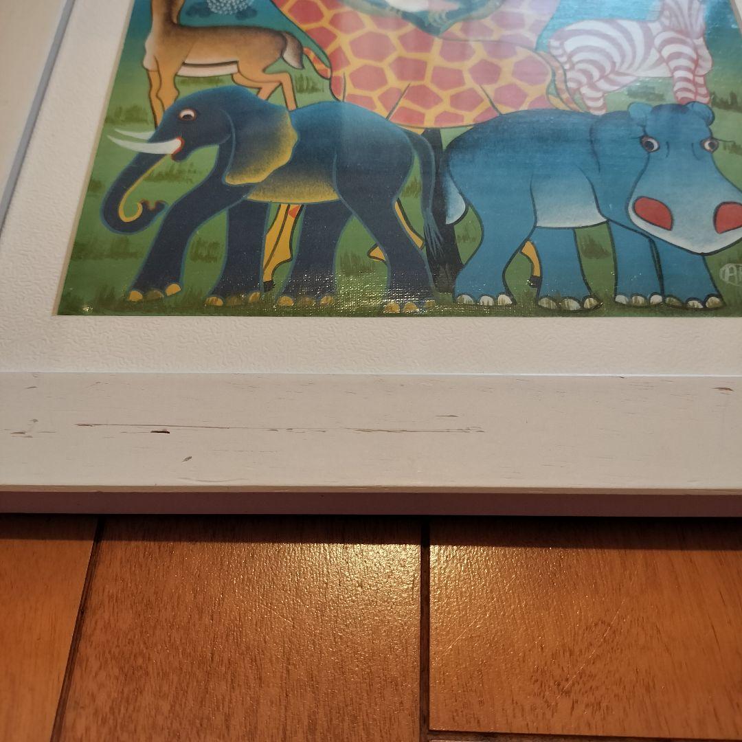 ティンガティンガ 絵 額縁付き