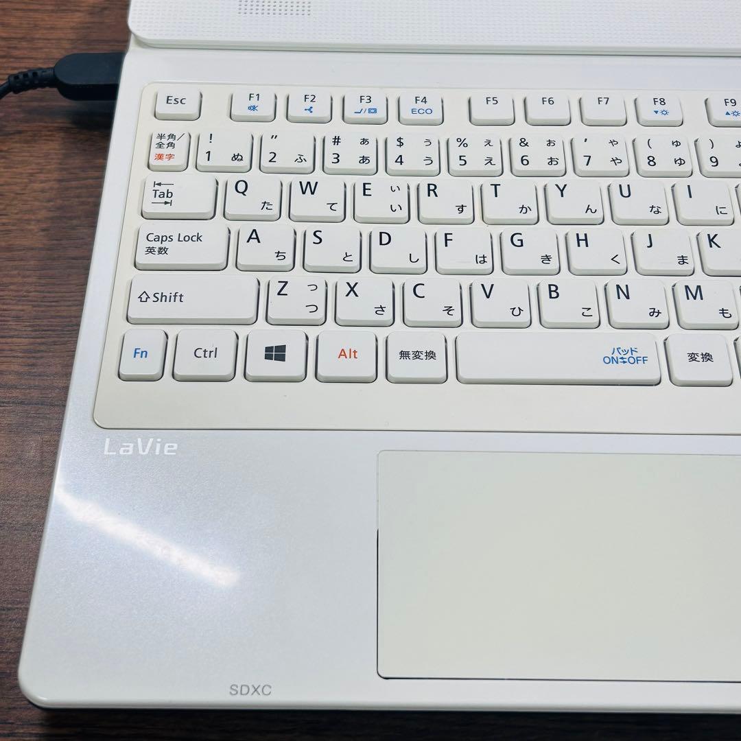 NECノートパソコン★SSD/8GB★Windows11オフィス付き カメラ