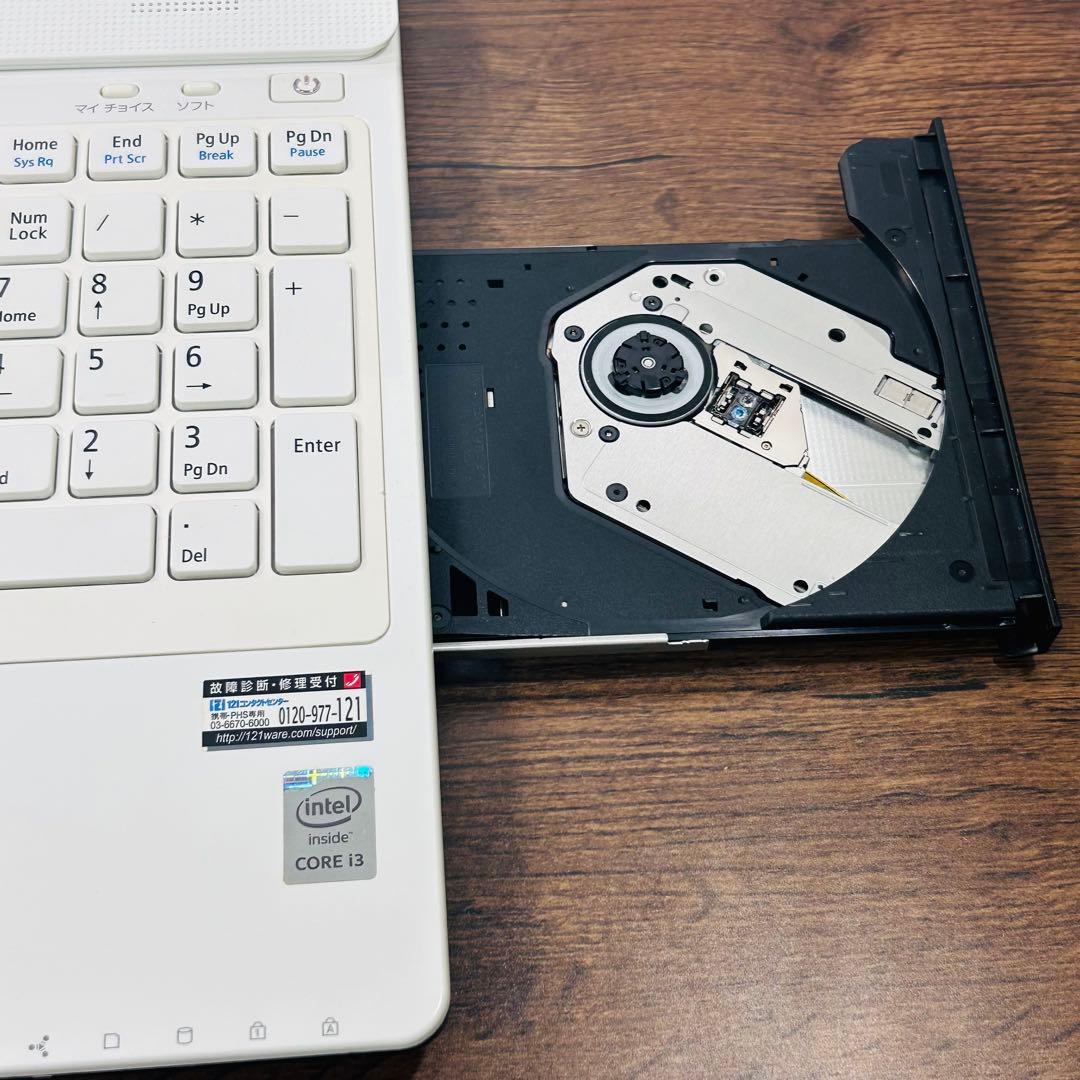 NECノートパソコン★SSD/8GB★Windows11オフィス付き カメラ