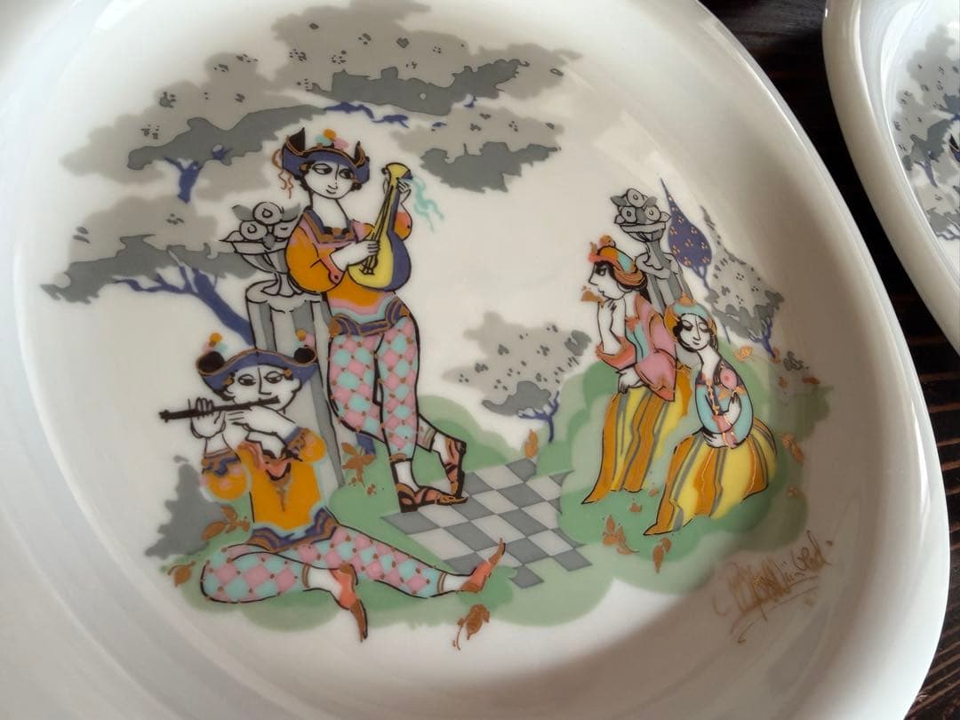 ローゼンタール　スタジオライン ビヨン・ヴィンブラッド　約20㎝ プレート