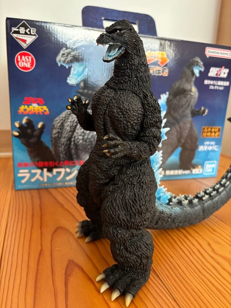 一番くじ　大怪獣列伝Ｇ　ラストワン賞　ゴジラ　網走激闘＋G賞ヘッドマグネット