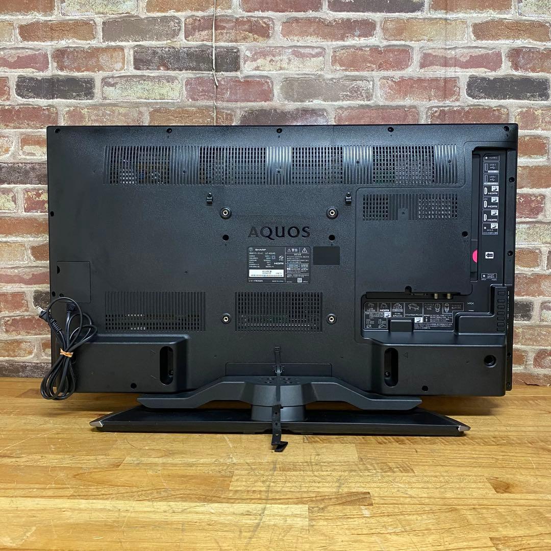 シャープ 40V型 4K 液晶テレビ AQUOS LC-40U45 動画アプリ○