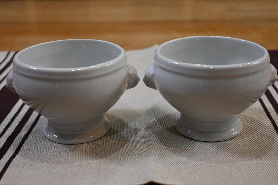 ＊F.O.B COOP × APILCO＊ ライオンヘッドスープボウル2個セット