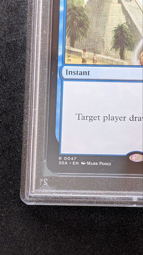 【PSA10】Ancestral Recall(30A)【MTG】