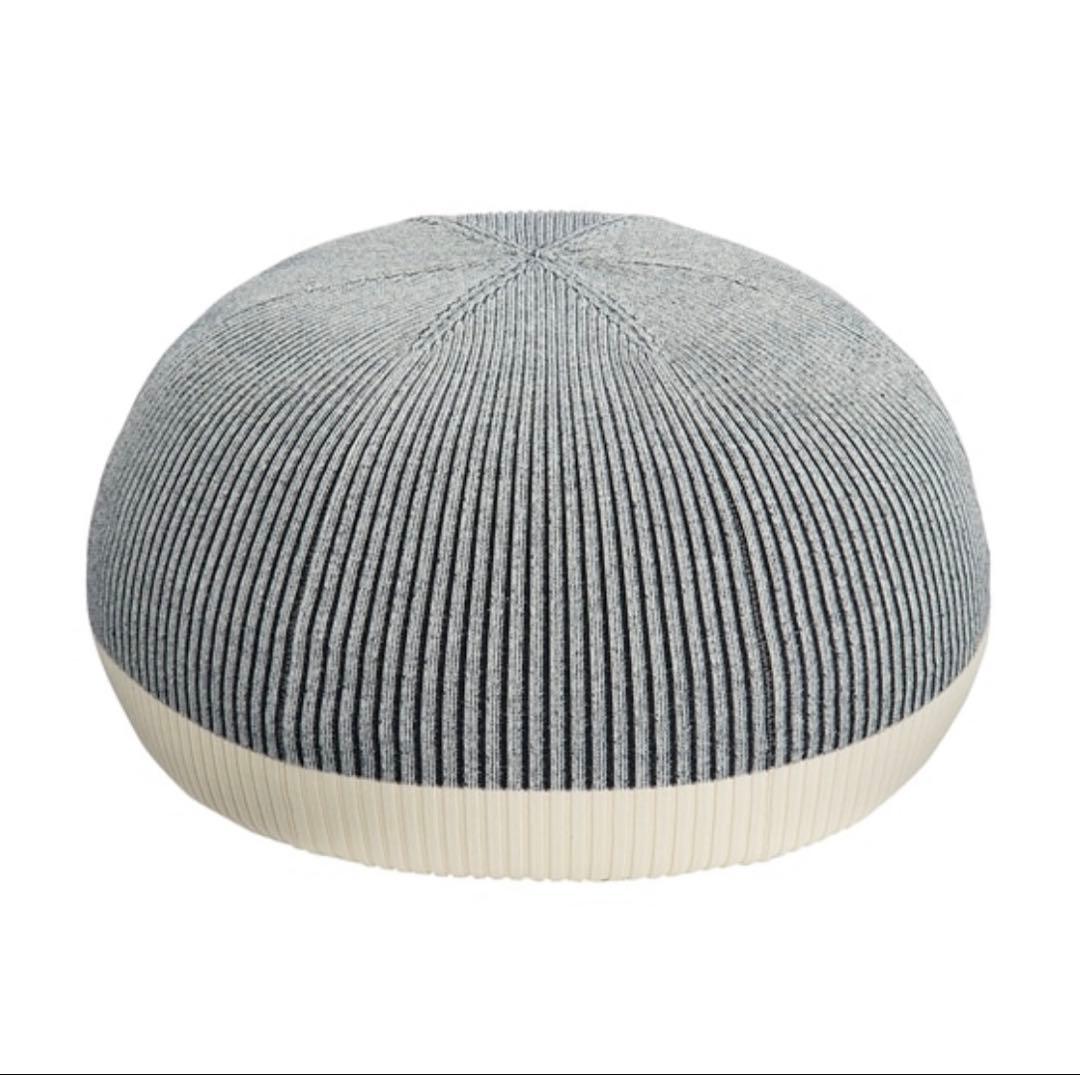 t*a様 無印良品　IDEE プーフ　PUUF White×Black MIX