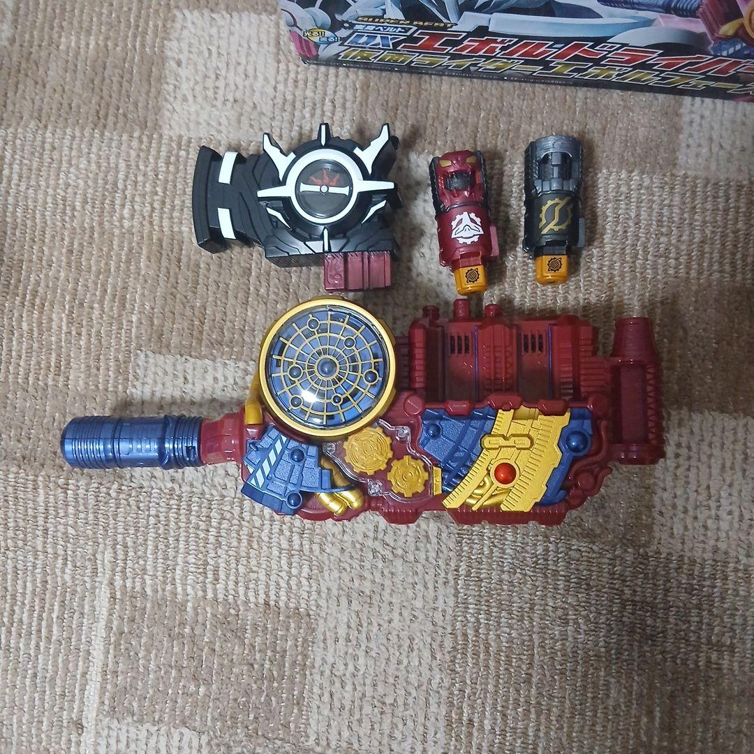 y*！様 エボルドライバー1to4セット　ラビットドラゴンフルボトル、ベルト帯ベ