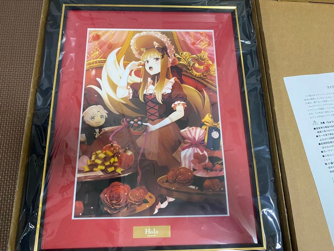 狼と香辛料 バレンタイン ビジュアル キャラファイングラフ 複製原画