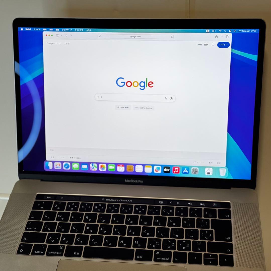 MacBook Pro 15㌅ i7/16GB/1TB/Radeonグラフィック