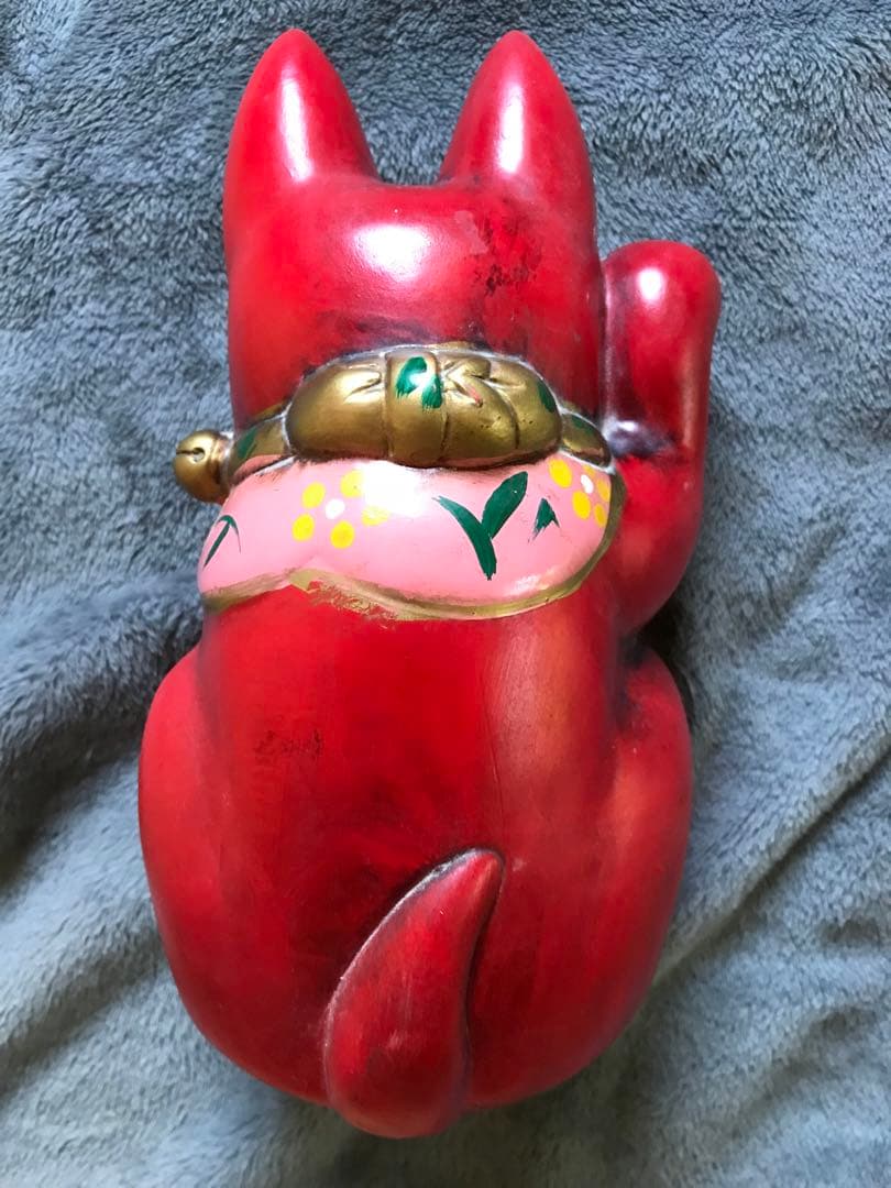 招き猫 年代物？　縁起物