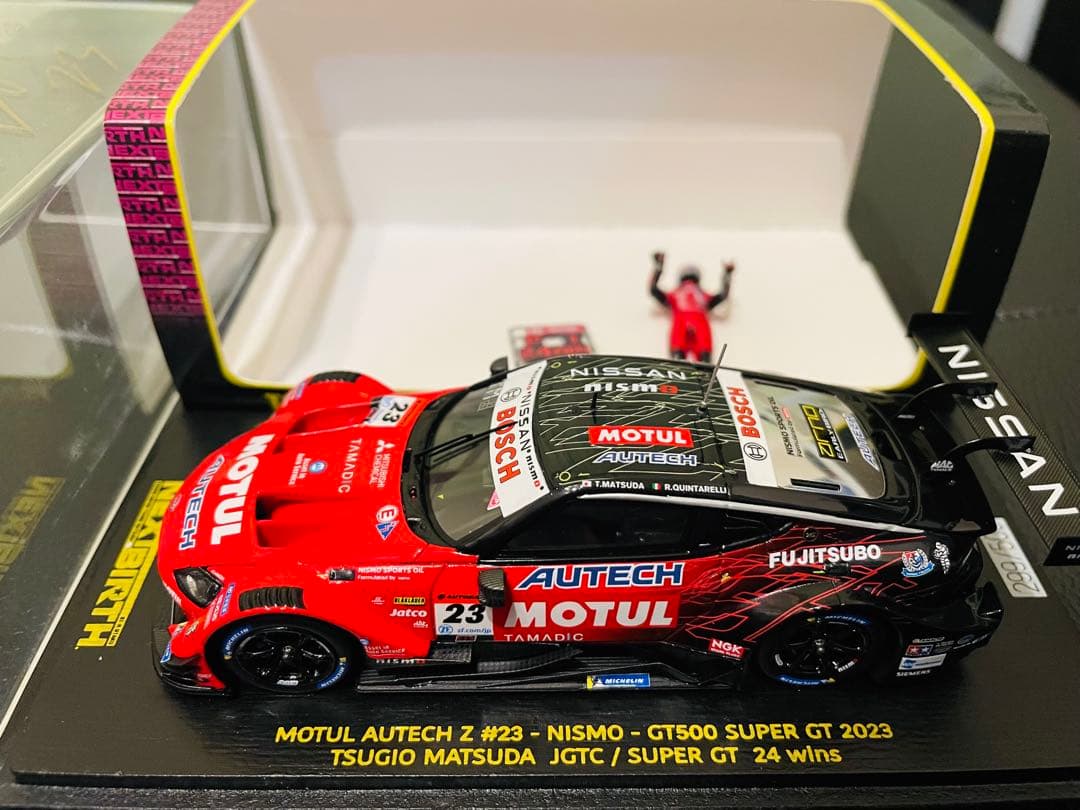 【限定品】Spark 松田次生選手 限定モデル 1/43 MOTUL サイン入り