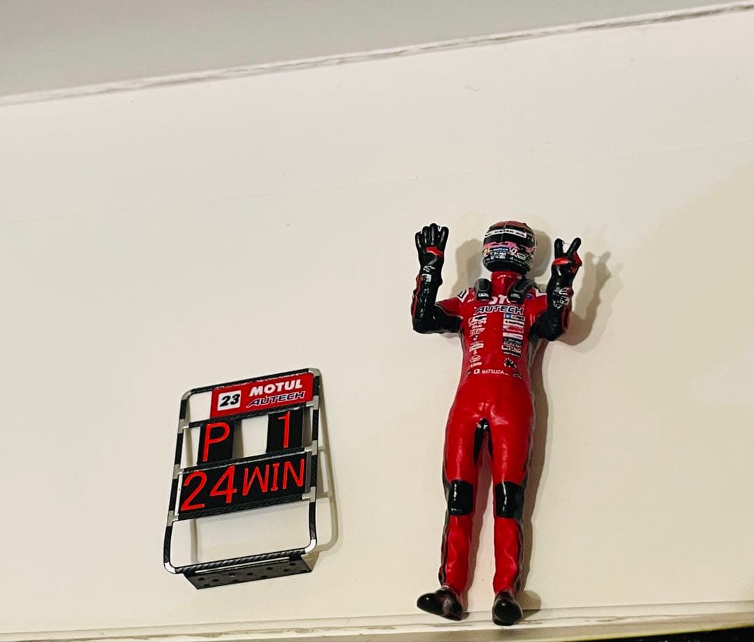 【限定品】Spark 松田次生選手 限定モデル 1/43 MOTUL サイン入り