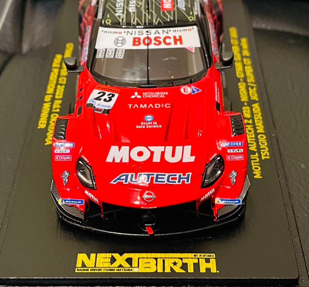 【限定品】Spark 松田次生選手 限定モデル 1/43 MOTUL サイン入り