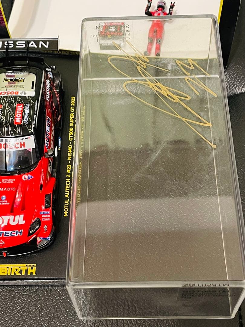 【限定品】Spark 松田次生選手 限定モデル 1/43 MOTUL サイン入り