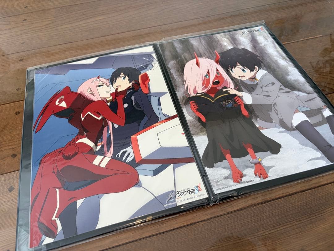 【新品未開封】ダーリンインザフランキス　全巻購入特典ポートレート＆特製フォルダ