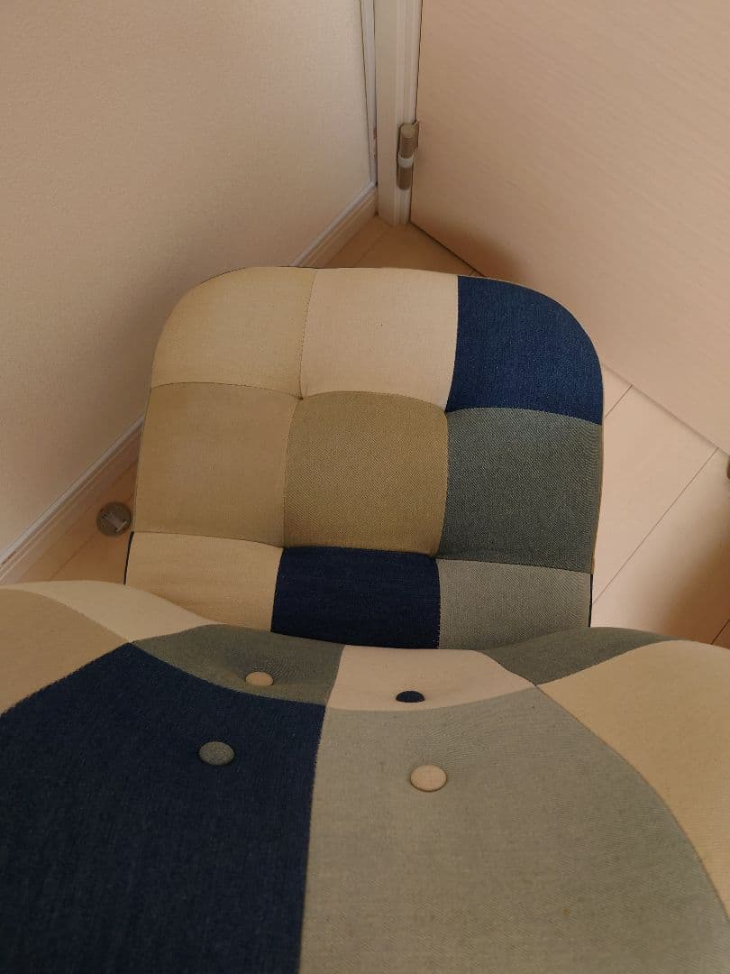 masa　パッチワークデザイン 椅子とスツールセット