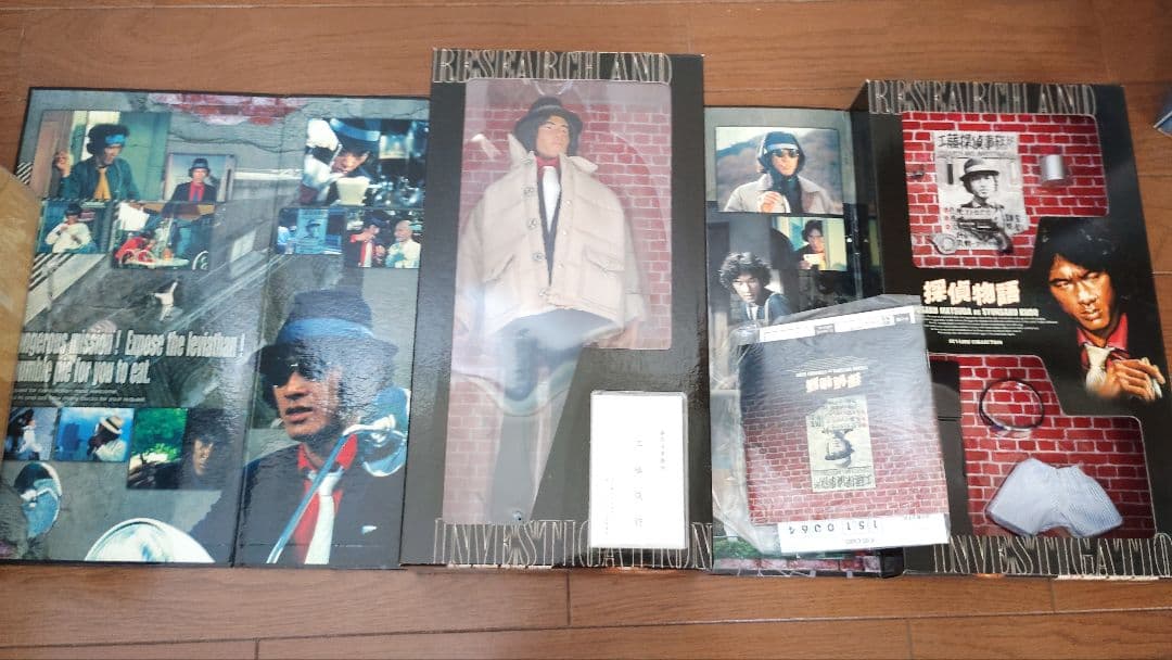 メディコムトイ　松田優作　探偵物語1/6ドール　newray Vespa