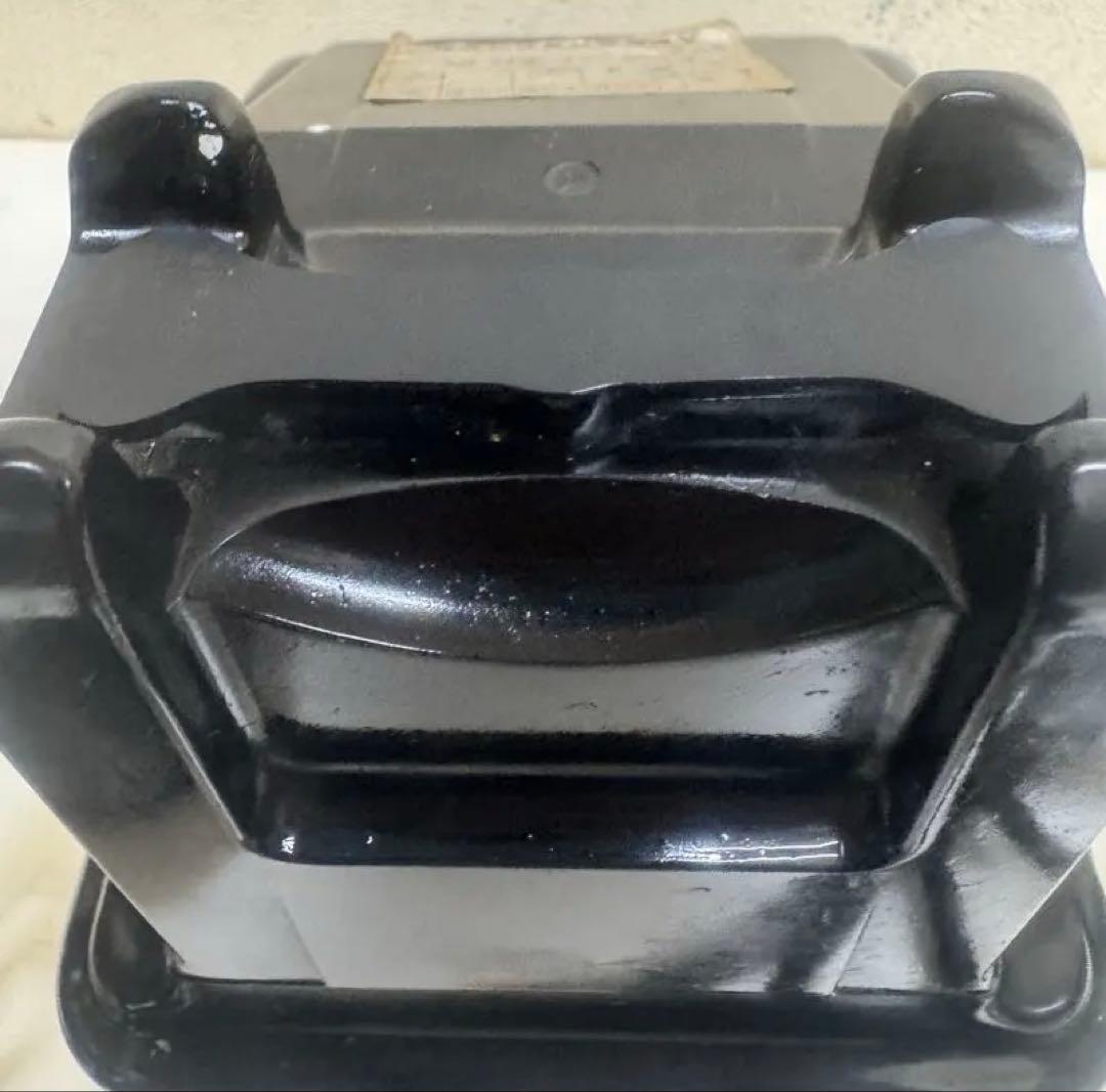 【昭和初期】手回し式電話機 マグネトー 黒電話 資料館品 アンティーク