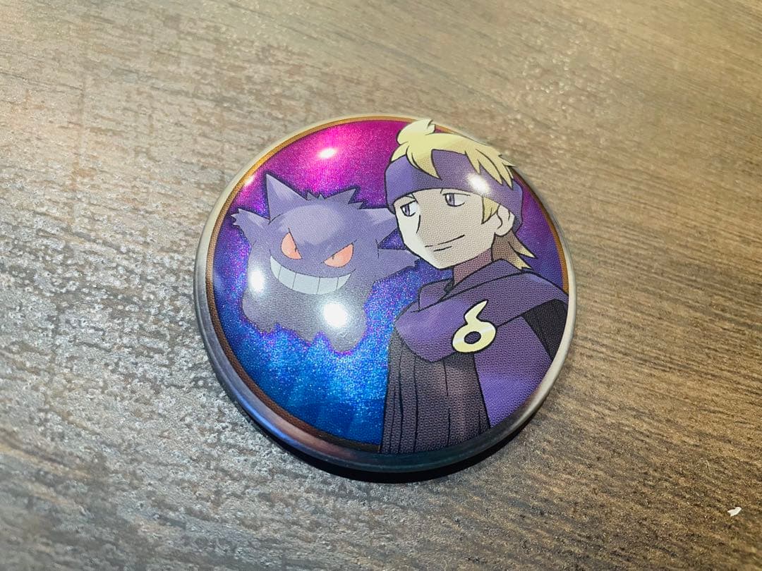 ポケモン　缶バッジ　 マツバ　ゲンガー