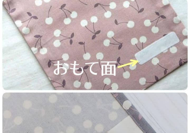 Rina＊巾着袋　ランチョンマット　ブルー×星　オーダーページ