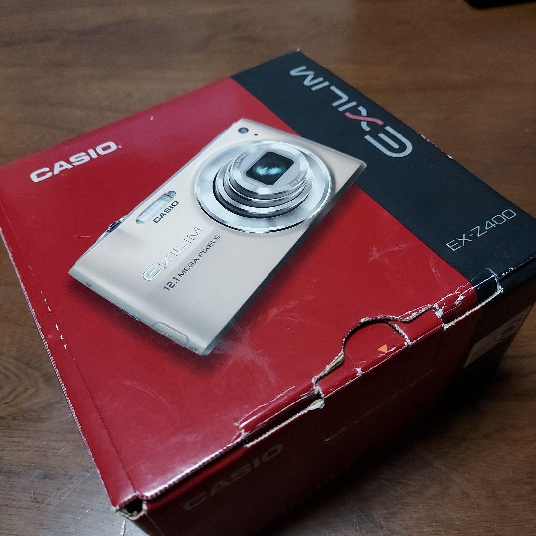 CASIO EXILIM 　EX-Z400　ゴールド 　[ジャンク品]