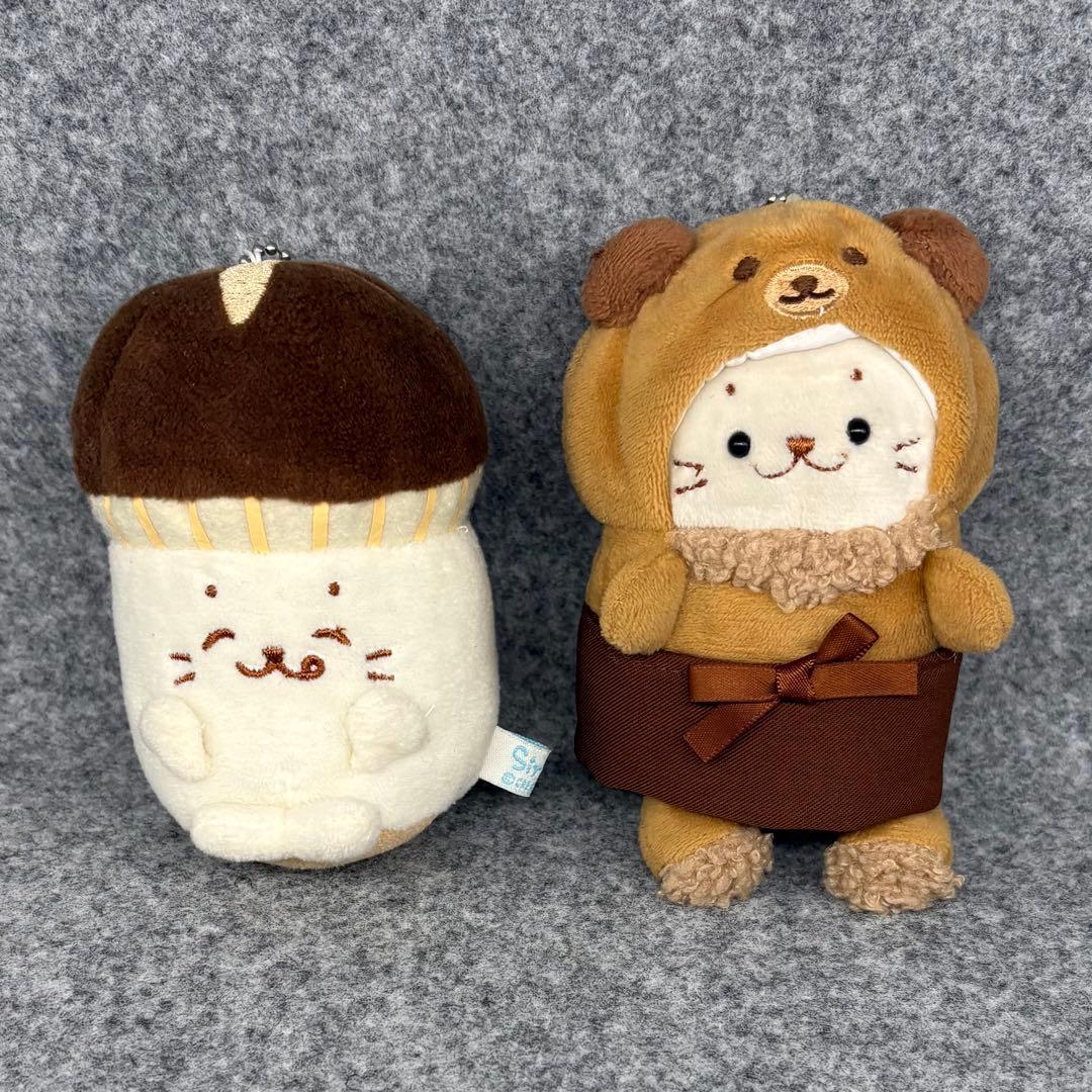 しろたん マスコット ぬいぐるみ 6点セット しいたけ 富士山 義経 他