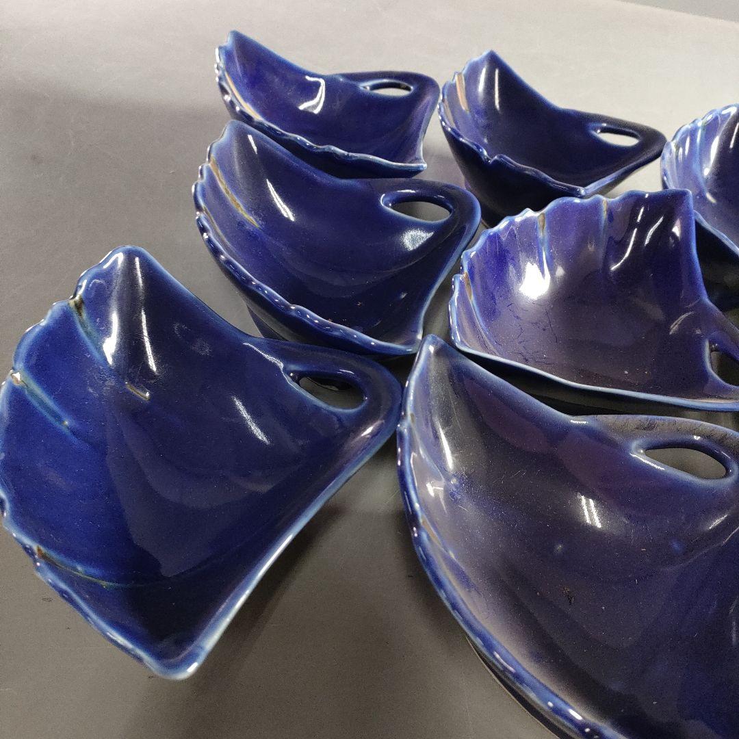 561-2/在銘/いちょう型/向付/小鉢/10客/箱なし