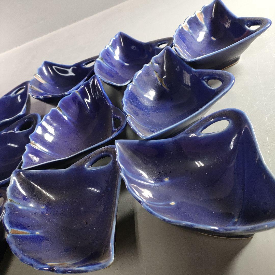 561-2/在銘/いちょう型/向付/小鉢/10客/箱なし