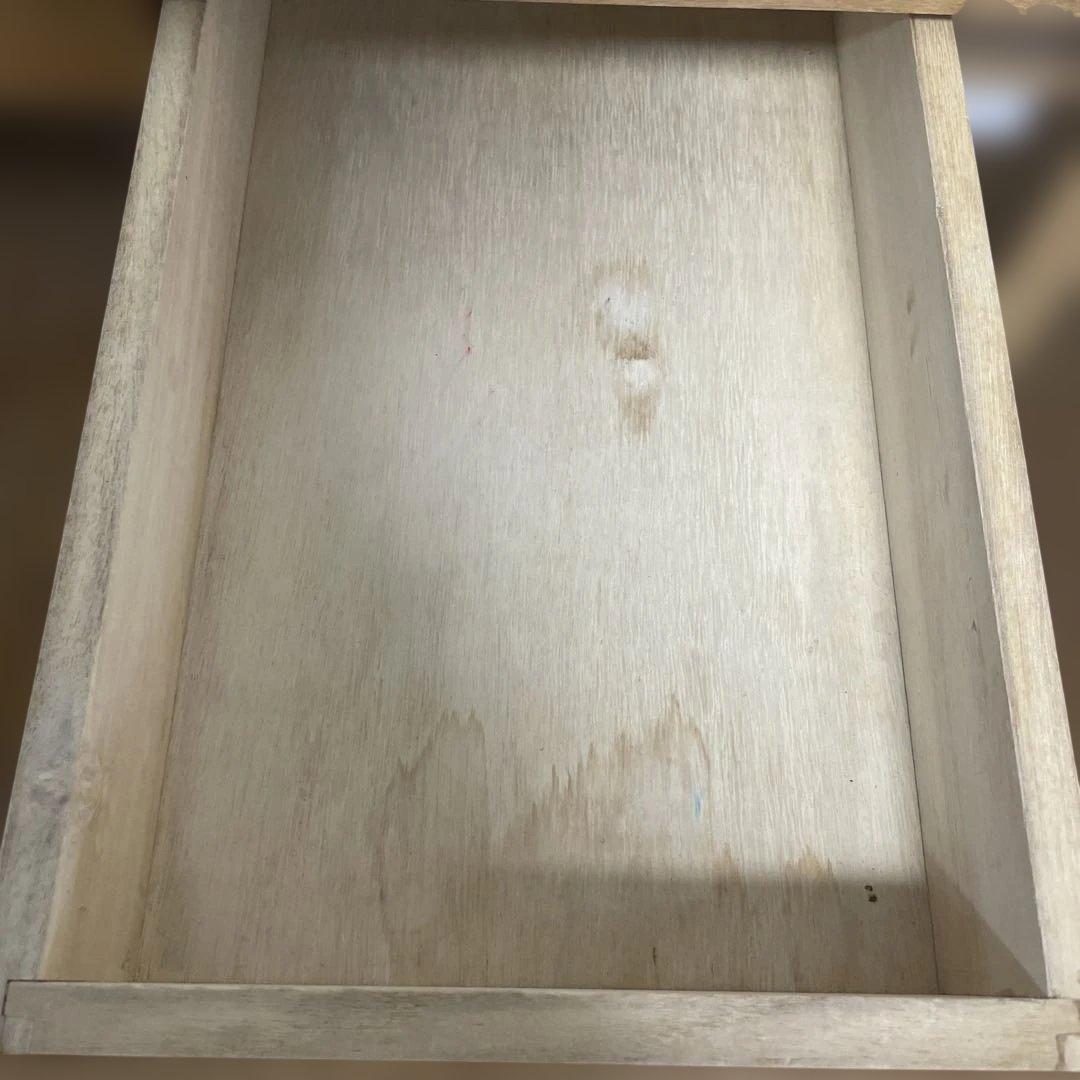 『廃盤品』無印良品 タモ材デスク 学習机