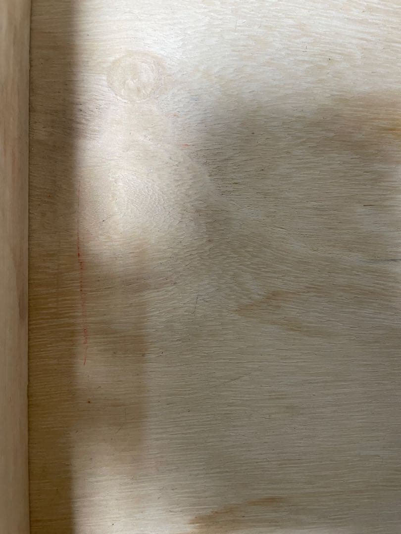 『廃盤品』無印良品 タモ材デスク 学習机