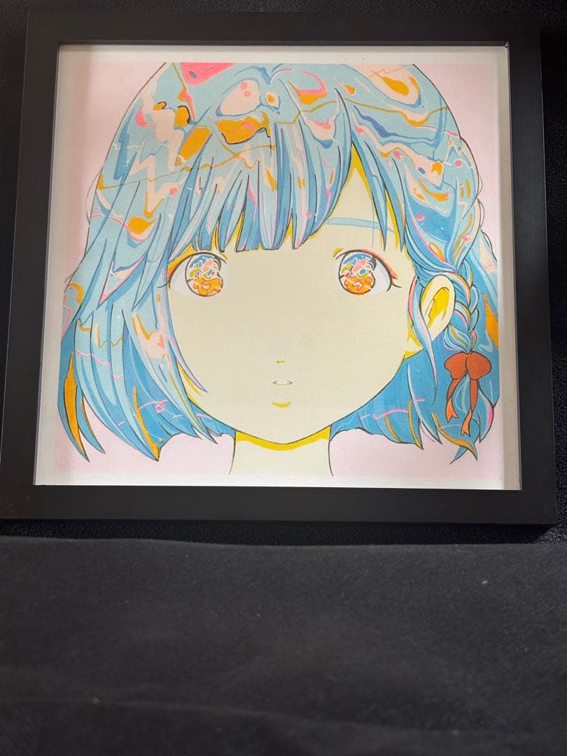 本物 愛☆まどんな 愛まどんな ED 20 版画 Kyne シルクスクリーン