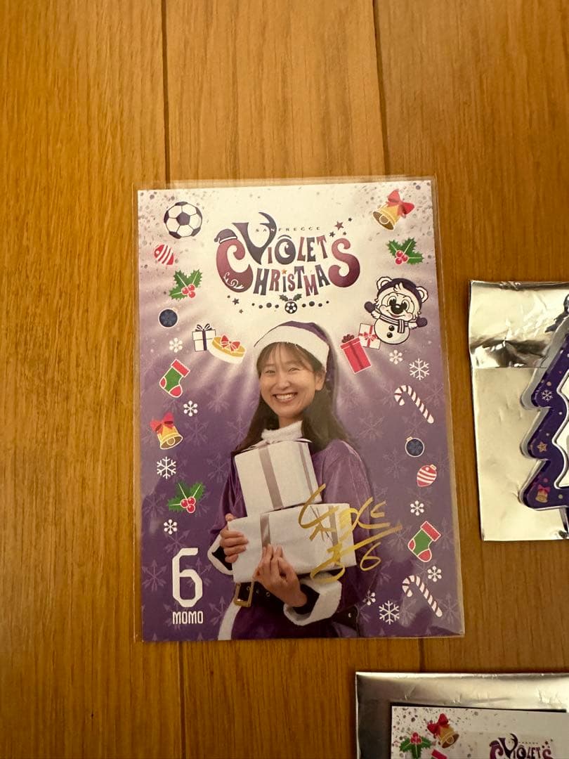 サンフレッチェバイオレットクリスマス レジーナ 左山桃子 限定グッズ3点セット