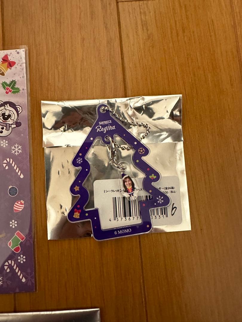 サンフレッチェバイオレットクリスマス レジーナ 左山桃子 限定グッズ3点セット