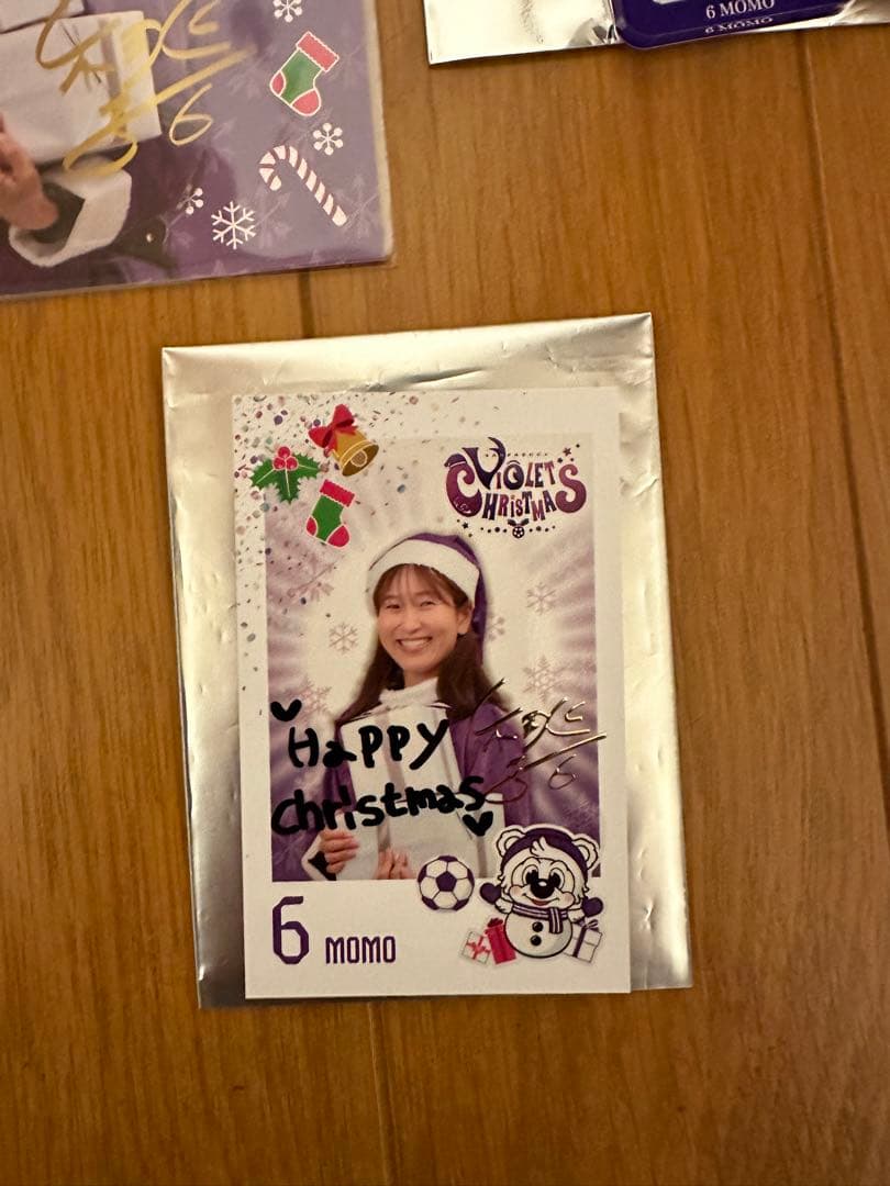 サンフレッチェバイオレットクリスマス レジーナ 左山桃子 限定グッズ3点セット