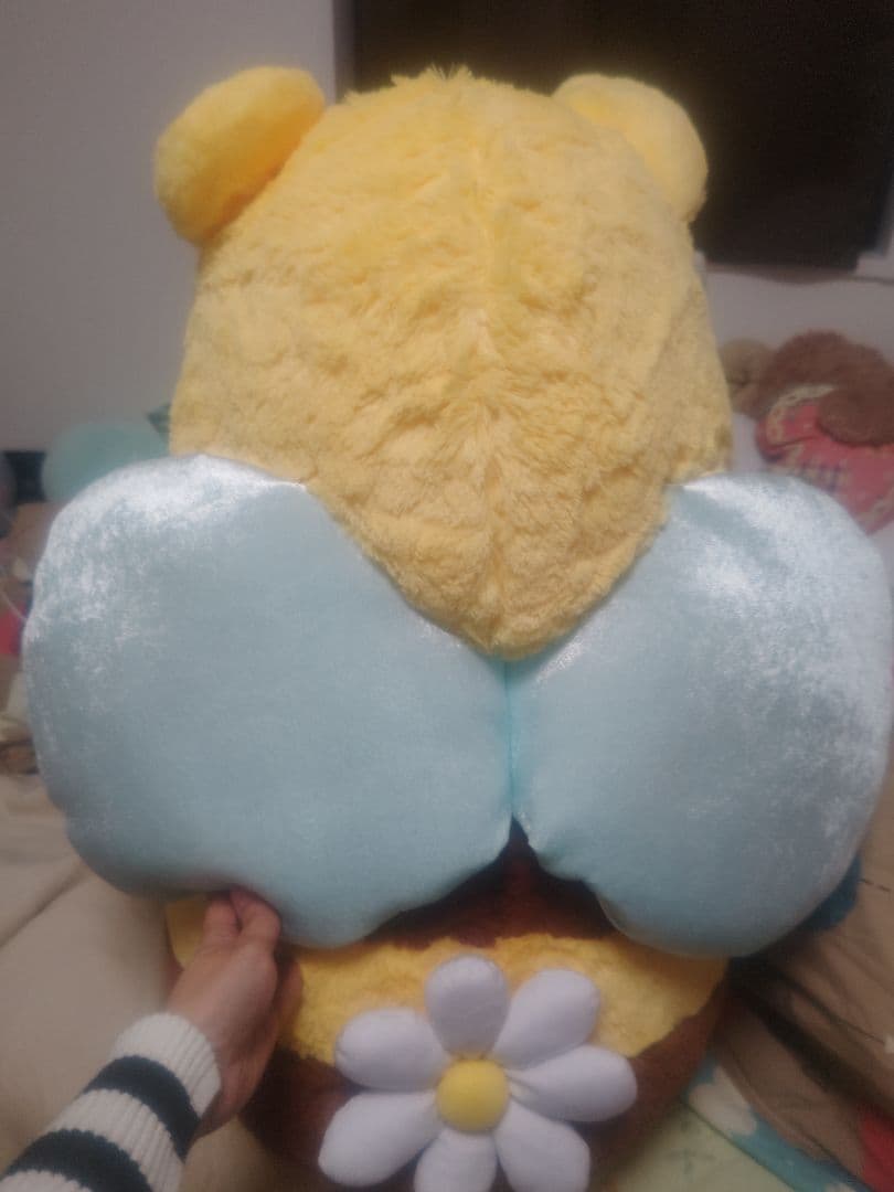 カミサマ専用　プーさん 80cm ぬいぐるみ スーパービッグ HONEY DAY