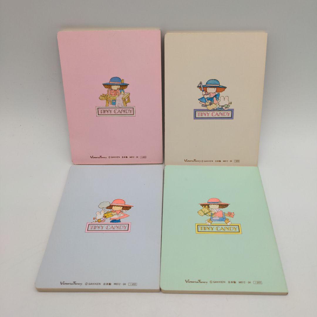 昭和レトロ　タイニーキャンディ ミニノート　4冊新品未使用