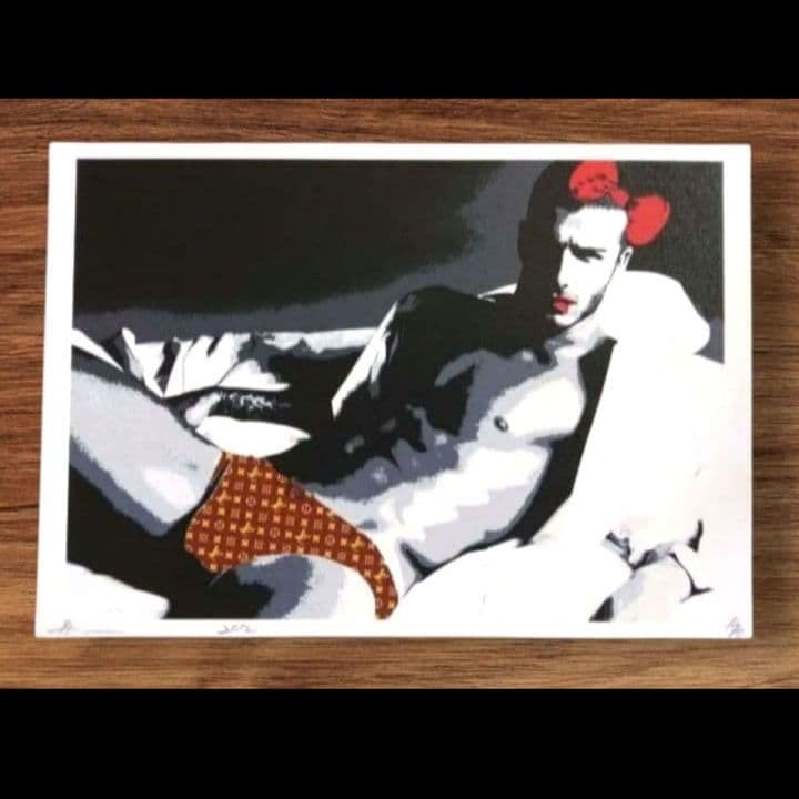 【世界限定】DEATH NYC ベッカム ルイヴィトン ポスター Beckham