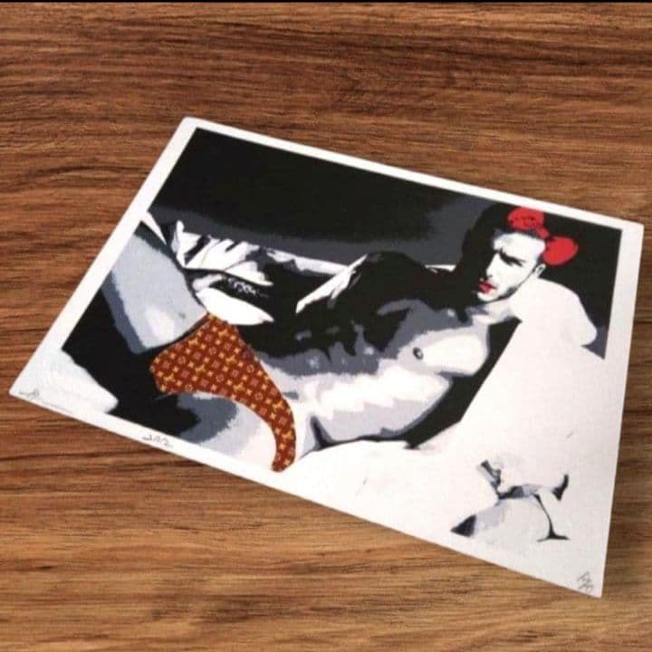 【世界限定】DEATH NYC ベッカム ルイヴィトン ポスター Beckham