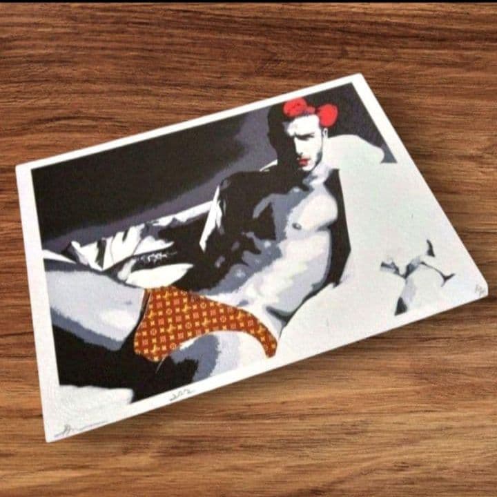 【世界限定】DEATH NYC ベッカム ルイヴィトン ポスター Beckham