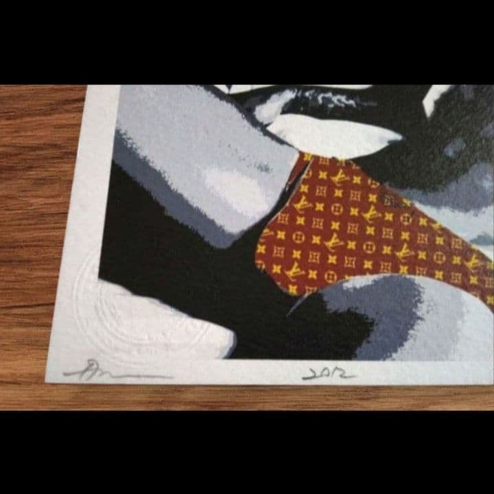 【世界限定】DEATH NYC ベッカム ルイヴィトン ポスター Beckham