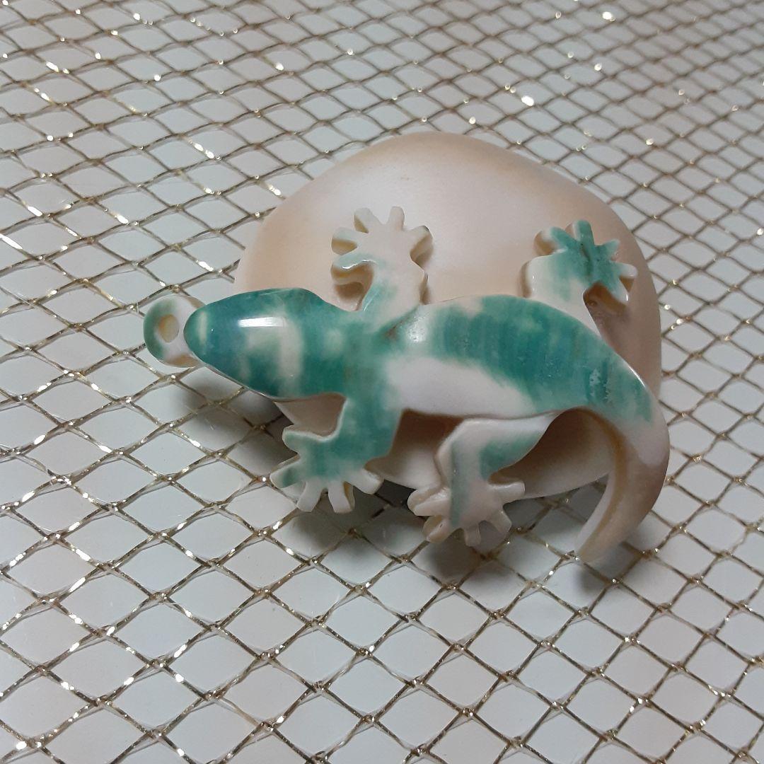 夜光貝　(ポチ様。お取引き中)『ヤモリ2点』ペンダント。