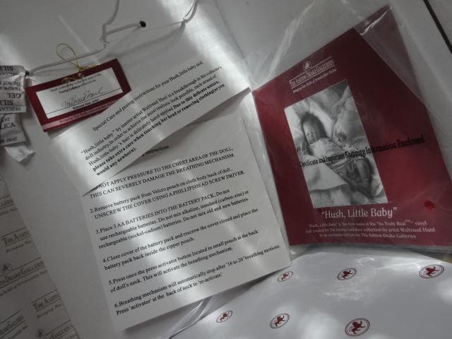 リボーンドール眠っている 赤ちゃん人形　体長50㎝